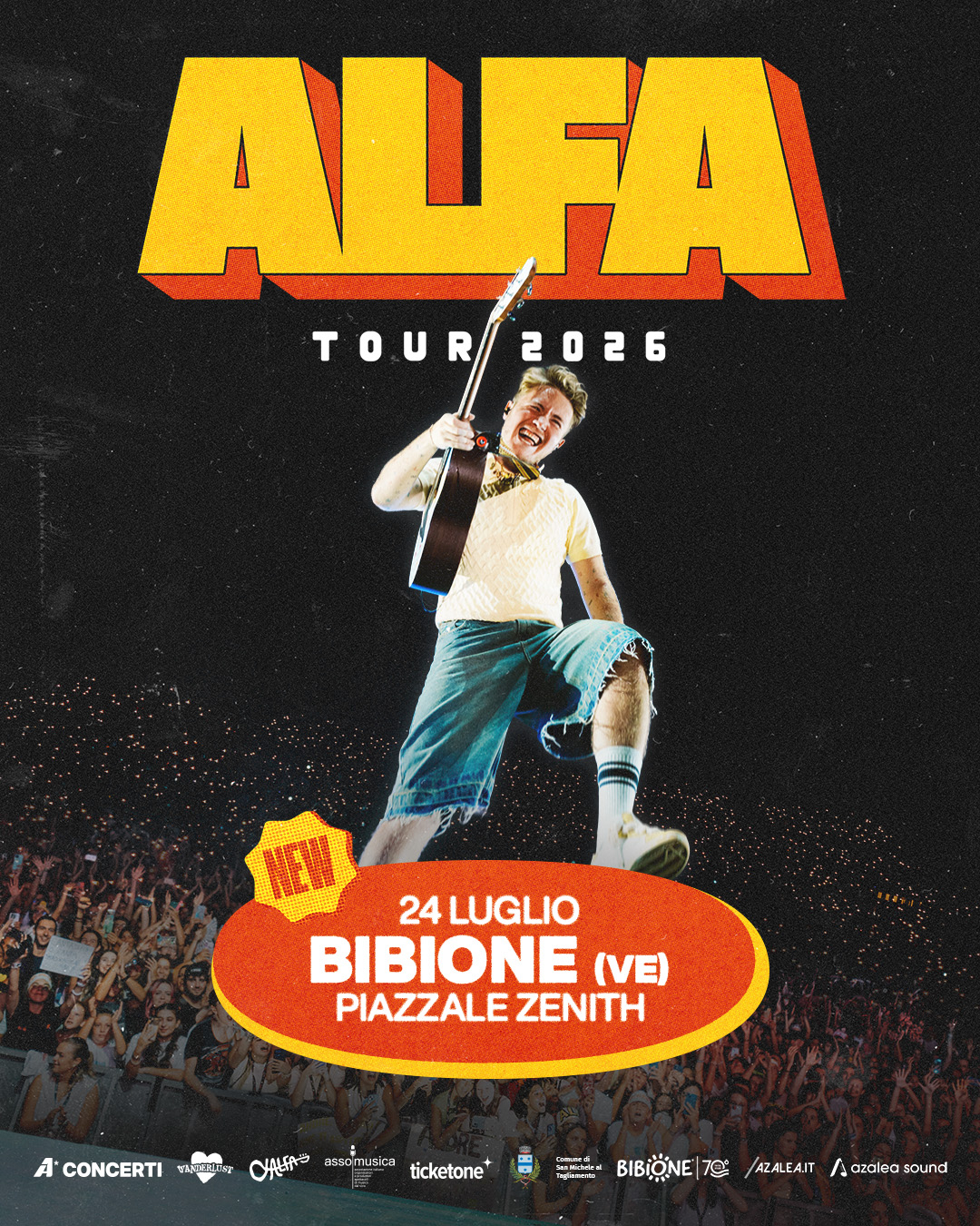 Alfa Concert “Tour 2026” in Bibione